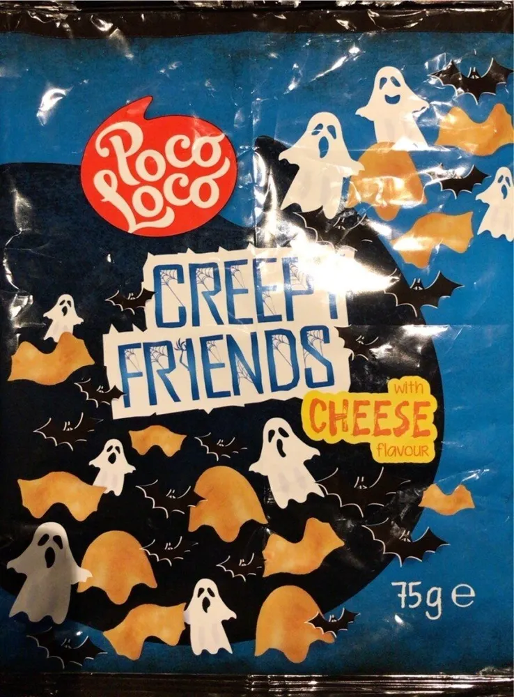 Creepy friends with cheese flavour