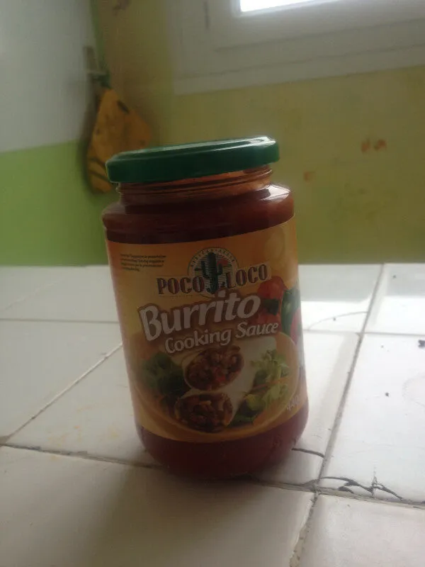 Poco Loco Mexican Burrito Cooking Sauce