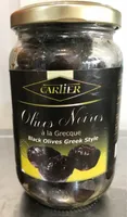 Olives noires à la Grecque