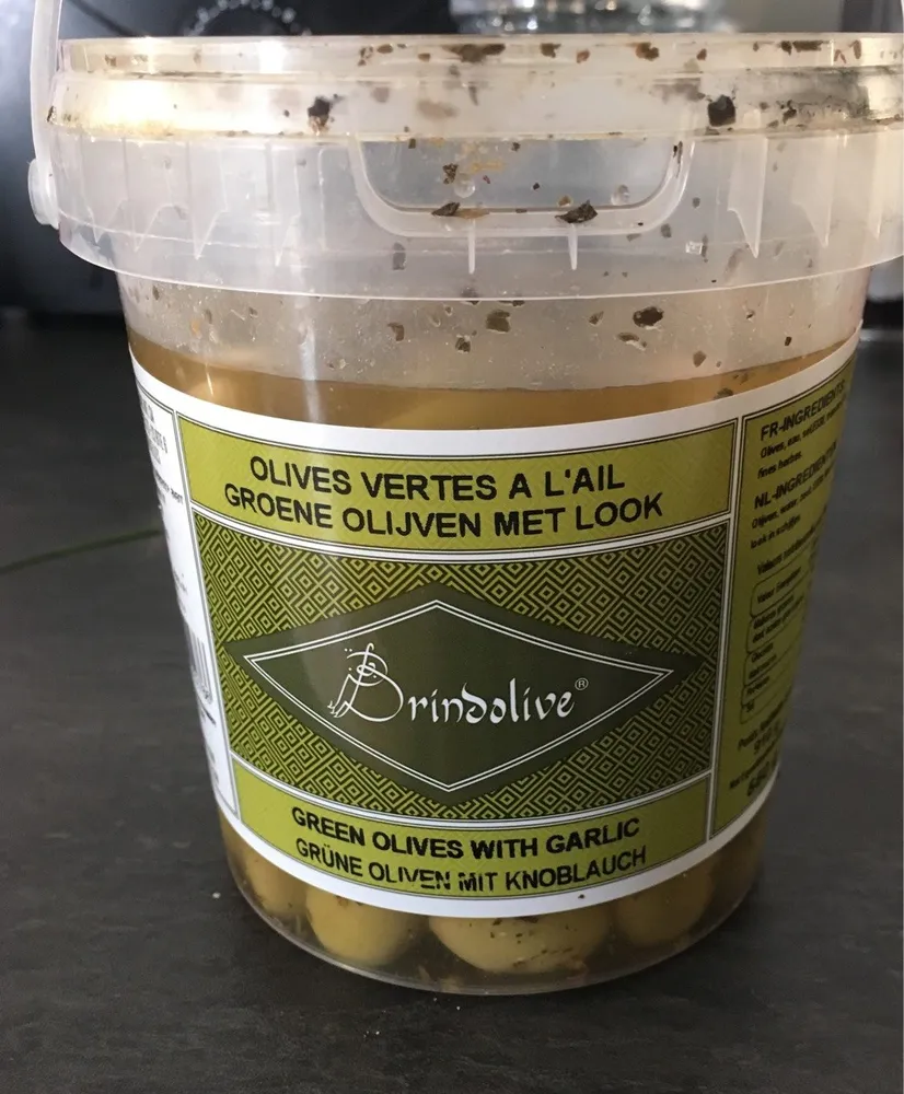 Olive verte a l'ail