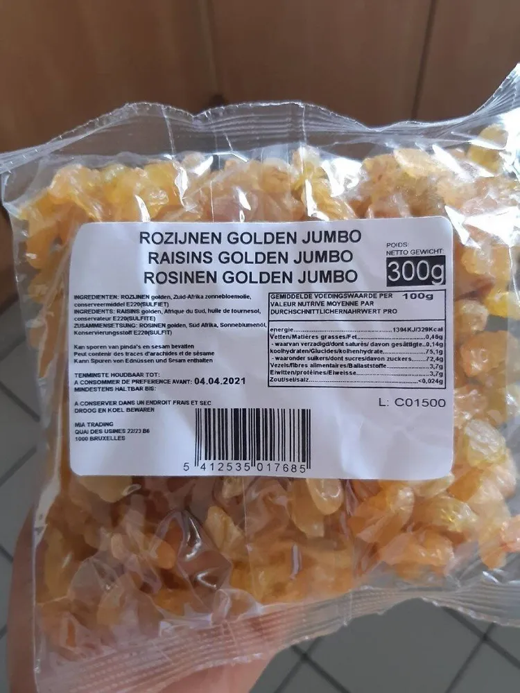 Raisin Golden Jumbo