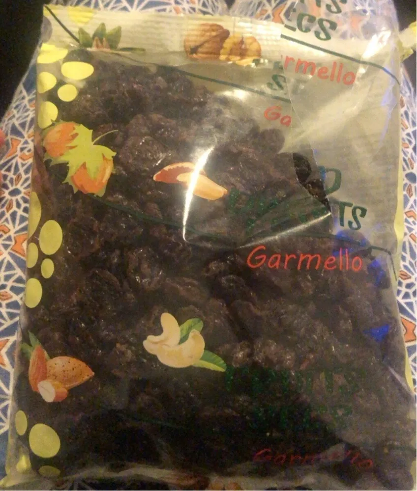 Raisins flame