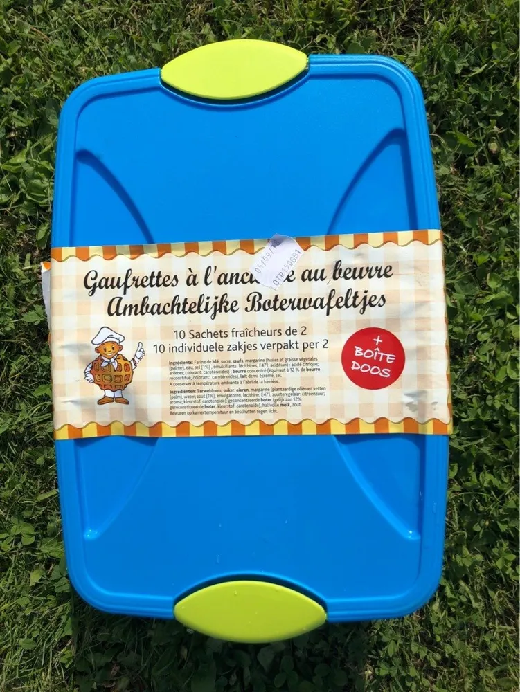 Gaufrettes a l'ancienne au beurre