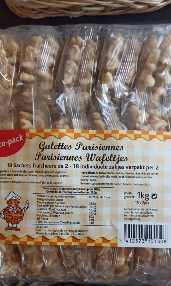 Galettes parisiennes