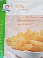 Frites coupé large