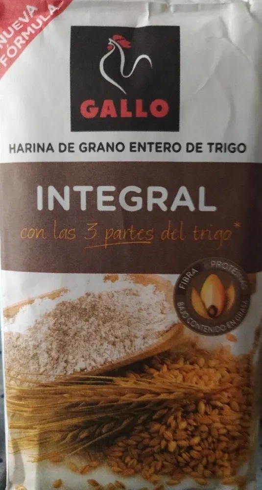 Harina de grano entero de trigo Integral