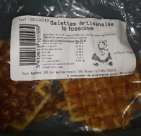Galettes artisanales la fossoise