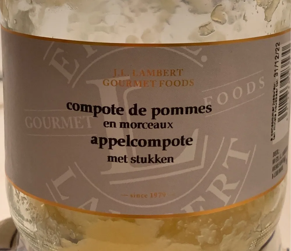 Compote de pommes