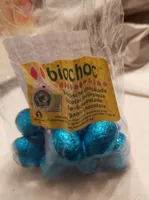 Biochoc : œufs de Pâques chocolat au lait