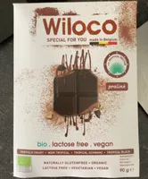 Chocolate bio lactose free