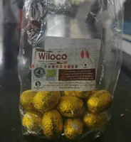 œufs de Pâques blanc tropical