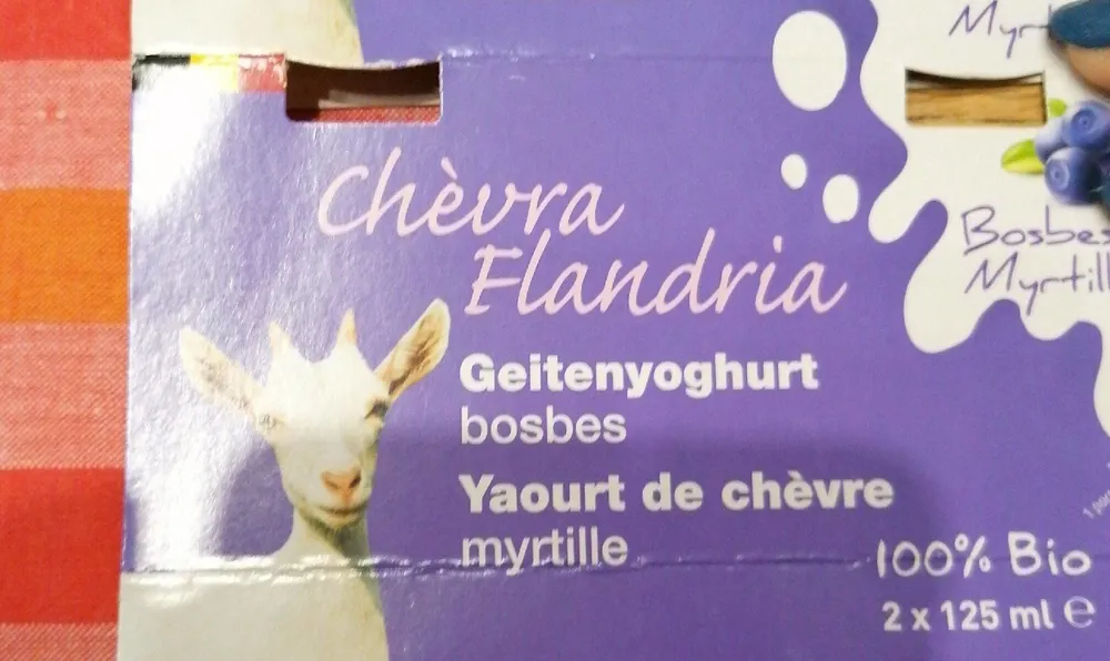 Chevra flandria bio geitenyoghurt