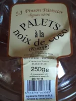 Palets à la noix de cocos