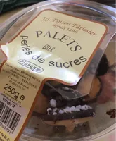 Palets aux perles de sucres