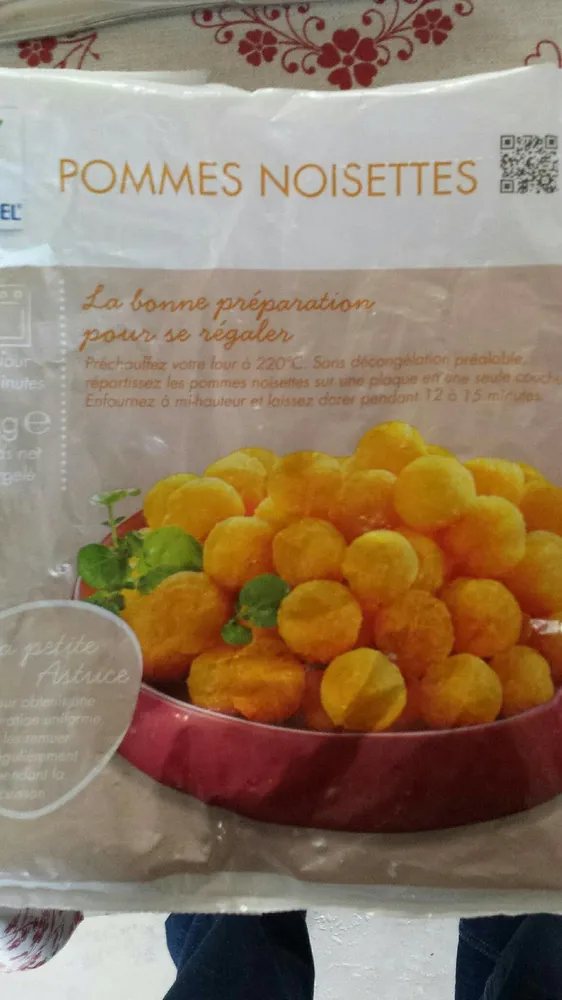 Pommes noisettes