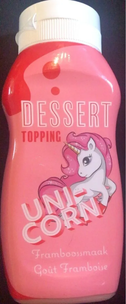 Dessert topping unicorn