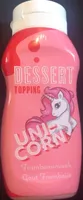 Dessert topping unicorn