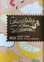 Chocolat milk ginger lemon