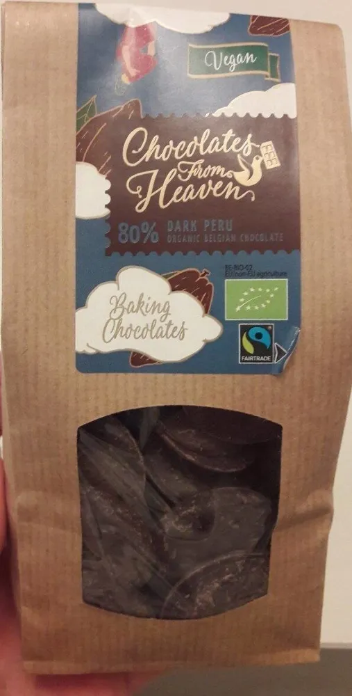 Baking chocolates 80%dark peru