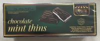 Chocolate mint thins