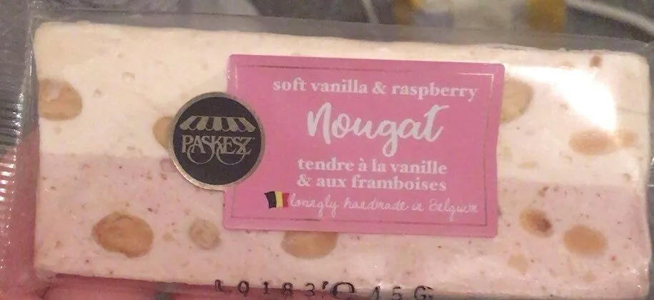 Nougat Casher vanille&Framboise