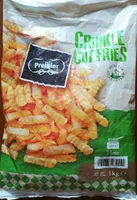 Crinkle Cut Fries frites surgelées