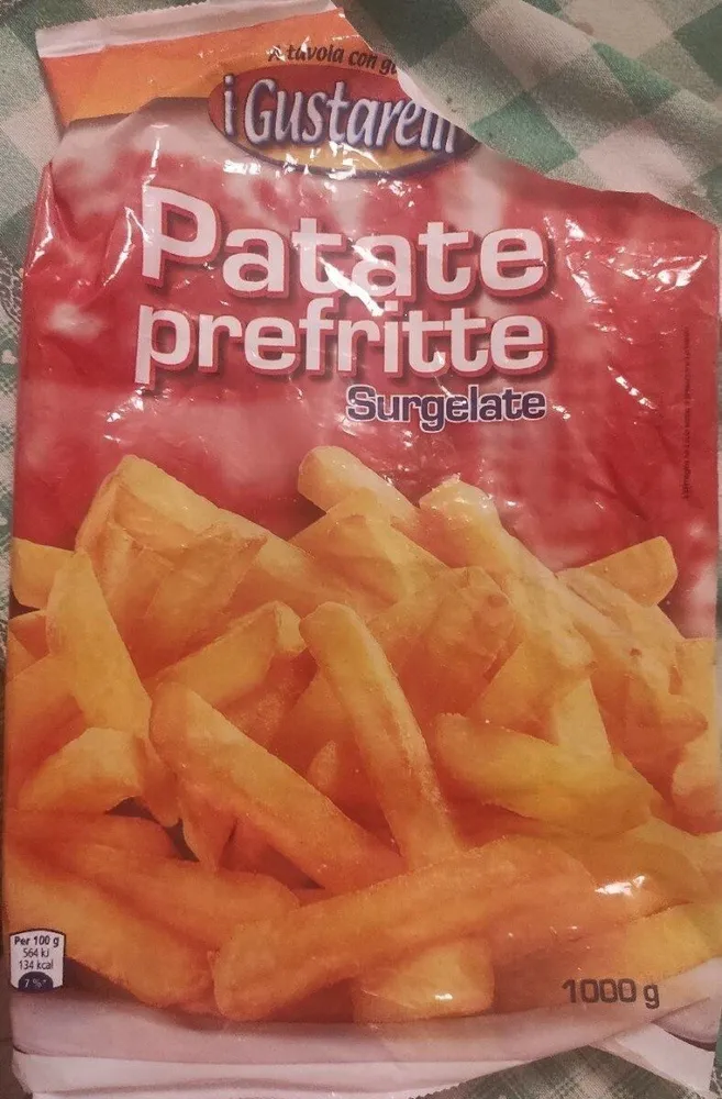Patatine prefritte surgelate