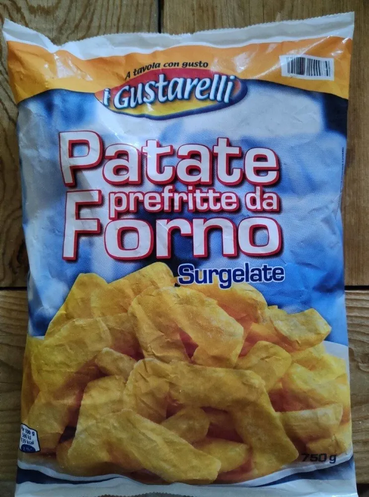 Patate prefritte fa forno