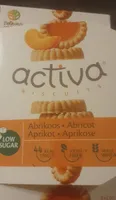 Activa biscuits abricot