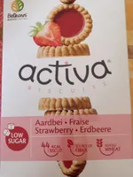 Activa biscuit fraise