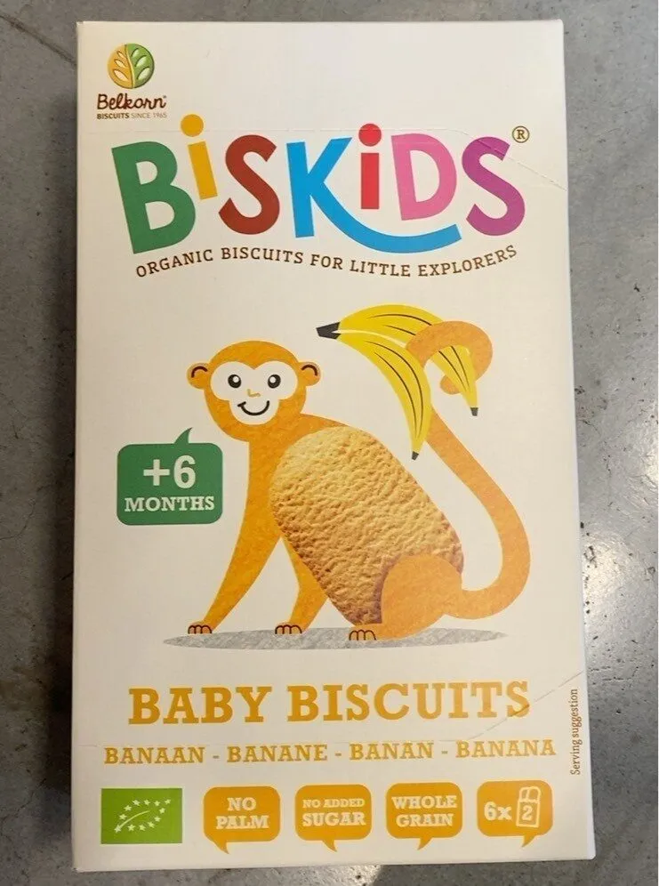 Baby biscuits banana
