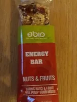 Energy bar nuts & fruits