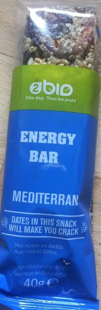 Energy bar mediterran