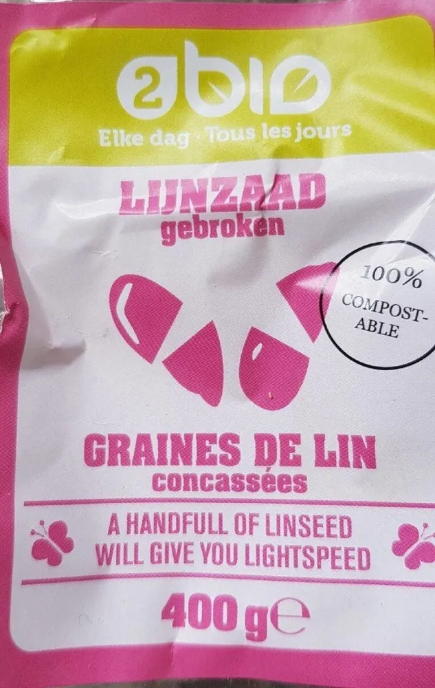 Graines de lin concassées