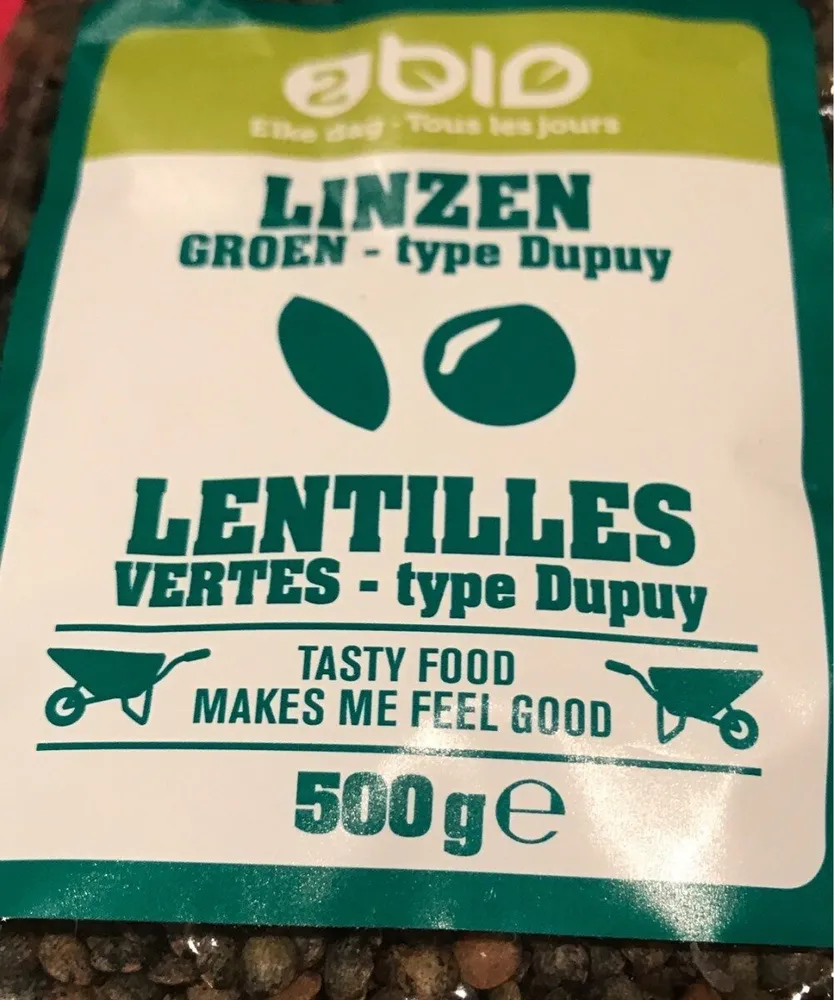 Lentilles vertes