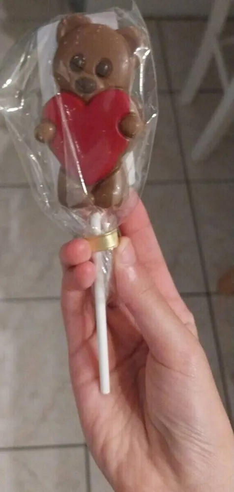 Sucette en chocolat