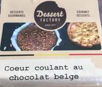 Coeur coulant au chocolat belge