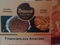 Financiers aux amandes sans gluten