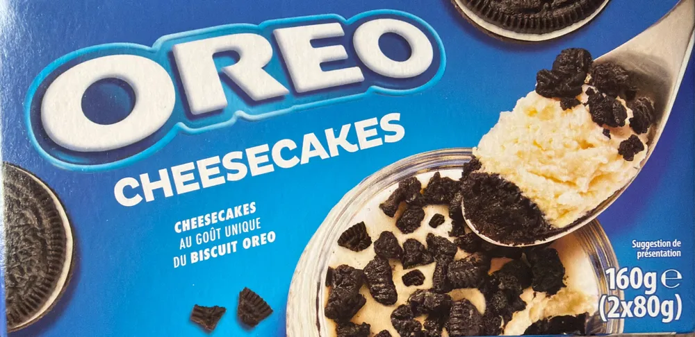 Cheesecakes Oreo
