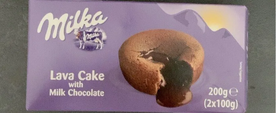 Milka Lava Cake