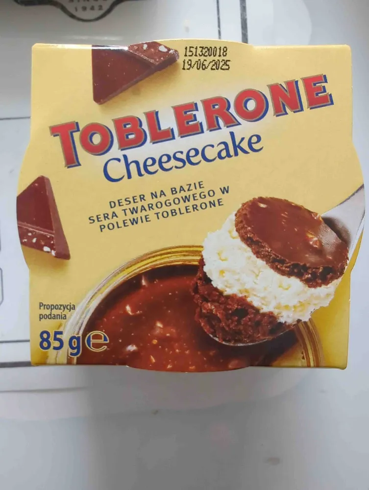 Toblerone cheesecake