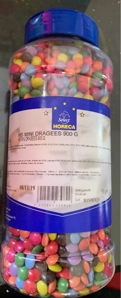 Hs mini dragees 900gr