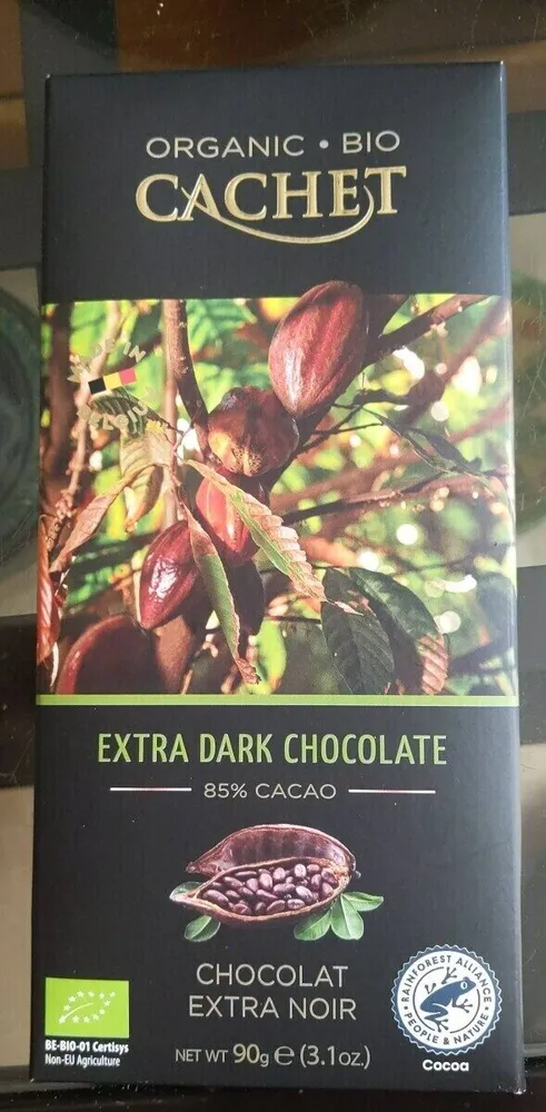 Extra Dark Chocolate 85 % Cachet