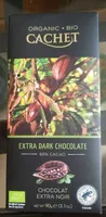 Extra Dark Chocolate 85 % Cachet