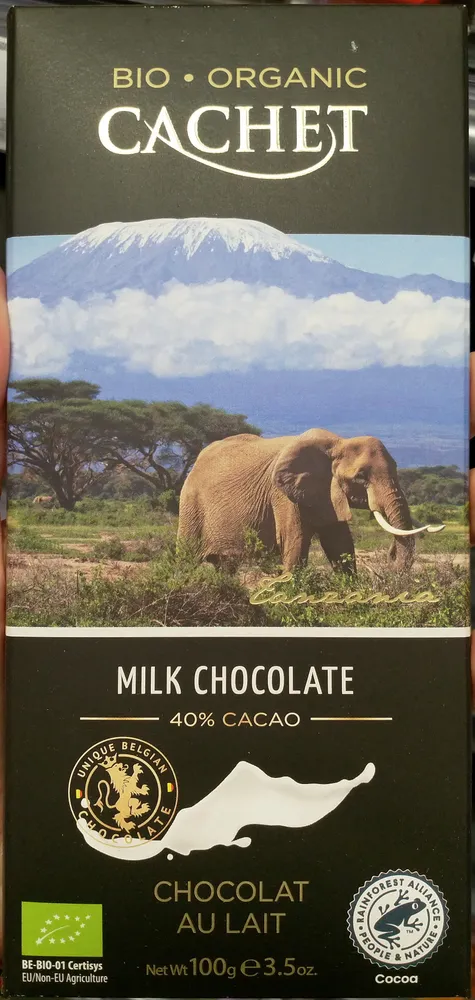 Milk chocolate 40%