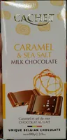 Chocolat au lait, caramel et sel marin
