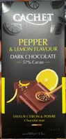 Pepper & lemon flavour