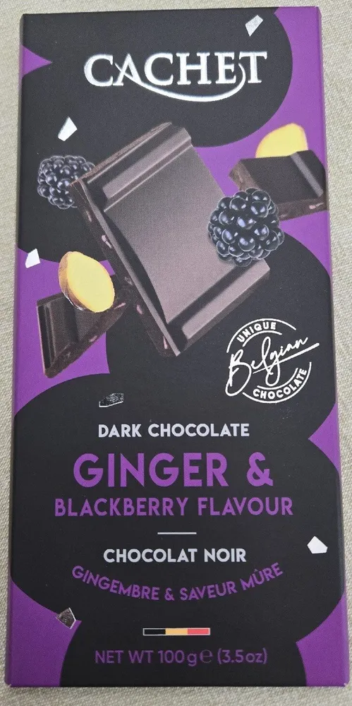 Chocolat mûres gingembre