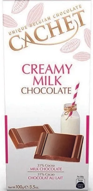 Creamy milk chocolate