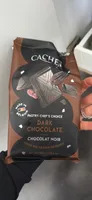 Dark chocolate cachet